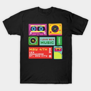 Retro music T-Shirt